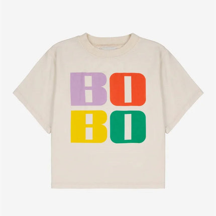 Kids T-shirt BC Boys Girls Pure Cotton Short-sleeved Tops T Shirt for Kids Boy 10 Years