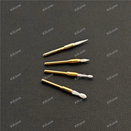 5Pcs Dental Gum Cutting Ceramic Bur High Speed Soft Tissue Trimmer Polishing Bleeding Free