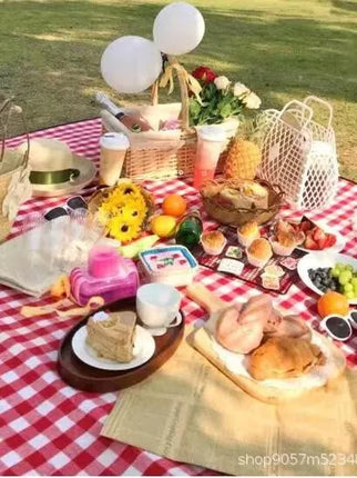 Picnic mat - three-layer thick outdoor camping tent floor mat - spring outing seat mat - waterproof lawn mat