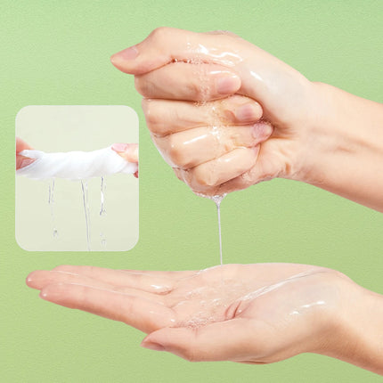 A pack of makeup remover wipes, facial and eye makeup remover, mild and non-irritating, special for makeup remover.