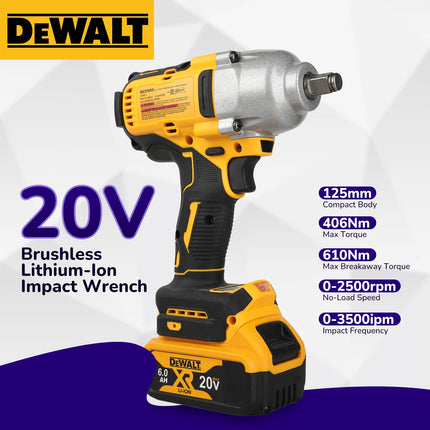 20V High Torque Impact Wrench / Clé à Chocs Haute Puissance 20V