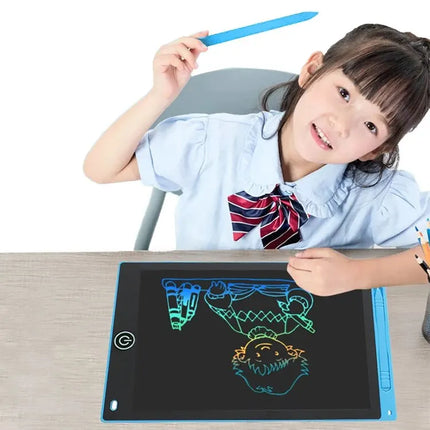 Multi-Size LCD Writing Tablet for Kids 6.5/8.5/10/12 Inch- Reusable Drawing Board, Eye Protection, Lock & Erase Educational Gift