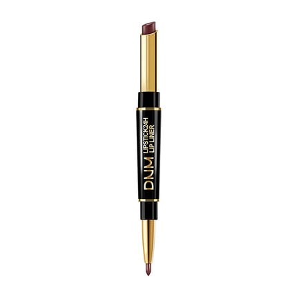 1Pc DNM Double-Ended Lip Liner And Lipstick Set High-Pigmented Long-Lasting Waterproof Non-Stick Valentine's Day Makeup Gift