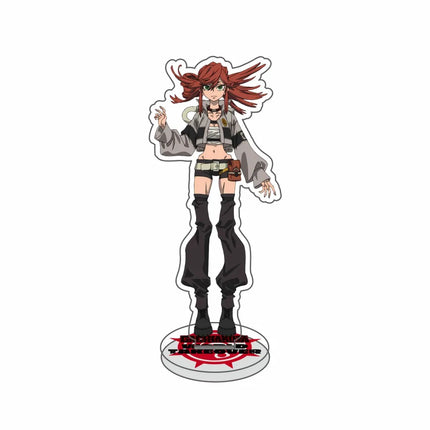 Anime FigureGachiakuta Acrylic Stand Model Plate Keychain Rudo Enjin Zanka Riyo Jabber Desk Decor Collection cosplay fans gifts
