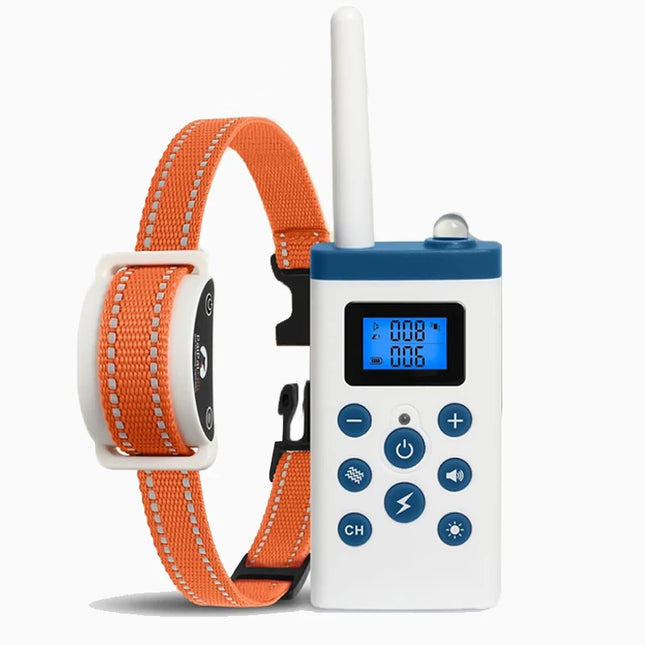New Cat Shock Collar with Remote, 4-in-1 Cat Training Collar with Auto Anti-Meow, Beep, Vibration, Safety Shock 4 Modes for Cats