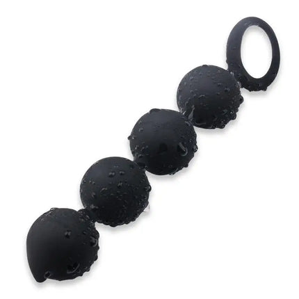 New Silicone Big Anal Plug 4 Beads Anal Bead Anus Masturbation Butt Plug Flirt Adult Sex Toy Prostate Massage For Men Women 18+