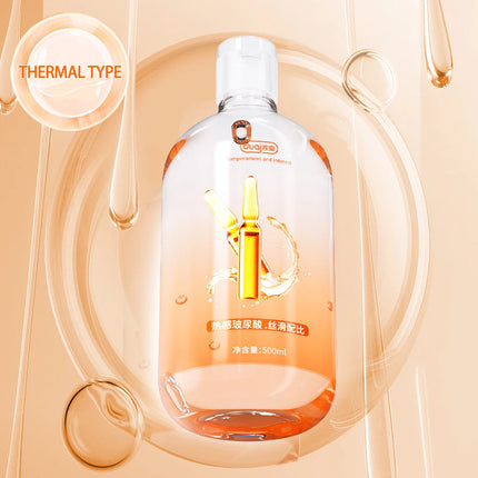 500ML Warming Sensation Lubricant Safe Lubricating Oil Thermal Sensation intimate Gel Personal Lube for Men Women and Couples