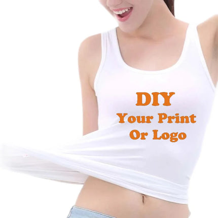 Rainbow Dash Graphics Cutie Sexy Tank Tops Street Fashion Funny Rock Sleeveless Tee Shirt Girl's Cotton Sports Fitness Camisole