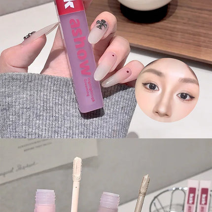 kakashow flawless beautification liquid, light and thin skin makeup, concealer highlights, natural makeup