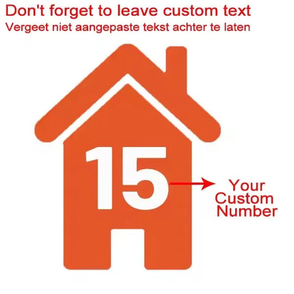 4Pcs Wheelie Bin Numbers Custom House Number Vinyl Decal Sticker for Rubbish Trash Bin Home Decor