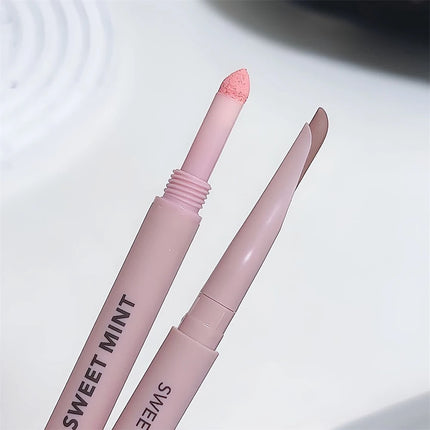 Double-end Lying Silkworm Eyeliner Pencil Diamond Glitter Matte Aegyosal Pen Brightening Cream Shadow Highligher Eye Makeup