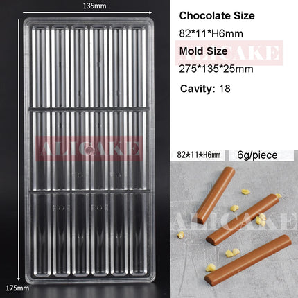 Beginner-Friendly 3D Polycarbonate Chocolate Mold, Easy-Release Sphere Mold for Chocolate Bombs & Bars