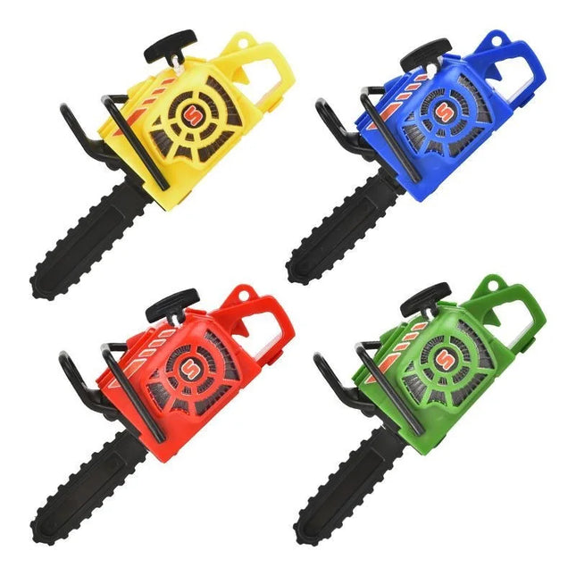 Mini Chainsaw Keychain Stress Relief Toy for Keys Backpack Bag Realistic Chainsaw Toy Funny Gadget Chainsaw Key Ring Gift