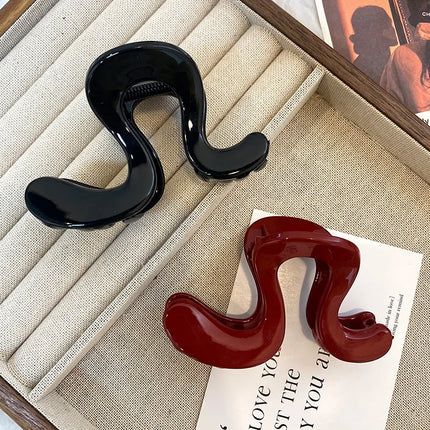 Simple Irregular Hair Catch Clip Shark Clip Women's Premium 2026 New Hairpin Back Head Hair Accessories Hairpin Elegant