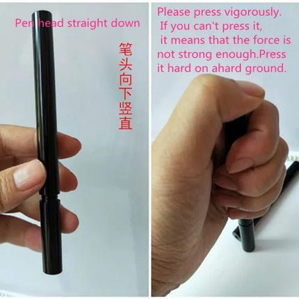 10/30/50pcs 1ml DIY Straight Fill Empty Eyeliner Tube With Steel Ball Liquid Eyeliner Pen Empty Pen Cosmetic Container