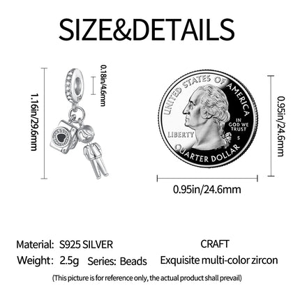 925 sterling silver boys and girls lovers pendant charms Fit 4MM hole diameter bracelet charm beads necklace Diy female jewelry
