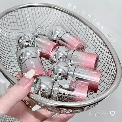 Liquid Blush Stick with Sponge Tip, Waterproof Long-Lasting Skin-friendly Blush Cream Brightening Effect Lips and Cheeks Makeup