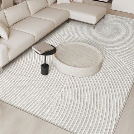 French Cream Washable Home Carpet Light Luxury Large Area Living Room Decorative Carpets Thickened Antifouling No Slip Rug 러그