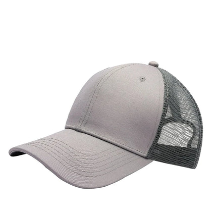 Professional Custom Logo Mesh Cap Printing Embroidery Baseball Cap Sunscreen Sun Visor Cap Casual Sun Hat Designer Snapback Caps