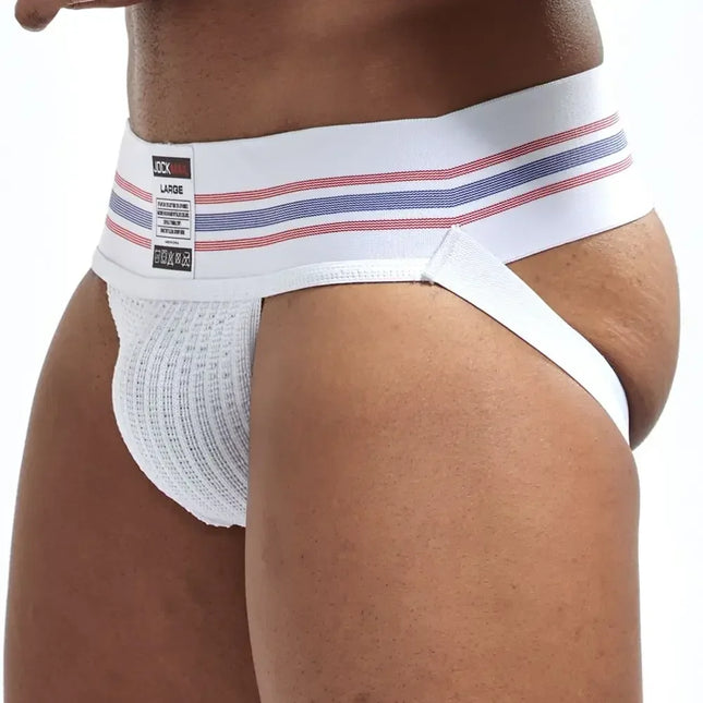 JOCKMAIL Men Low-Rise Sexy Underwear Briefs Gay Penis Pouch Wonderjock Bikini Underwear Man Jockstrap Thong Lingerie