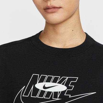 Nike Official Genuine Summer New Women's Loose Breathable Round Neck Short Sleeve T-Shirt HJ2994-010