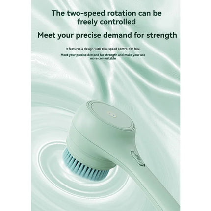 【ESSENTIALS 】Rechargeable Electric Body For Cleansing Brush Waterproof With 3 Brush Heads, For Skin For Cleansing And Massaging