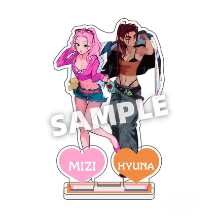 Anime ALIEN STAGE IVAN TILL LUKA SUA MIZI Gift Toy Acrylic Stand Model Action Figure Ornament Accessories Model Desktop keychain