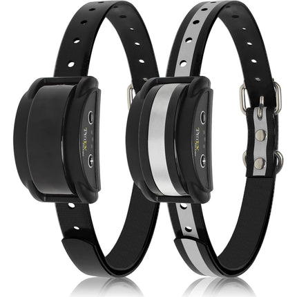 2 PCS Dog Anti Barking Shock Collar Automatic Barking Collars No Bark Electric Collar for Small Medium Large Dogs Waterproof