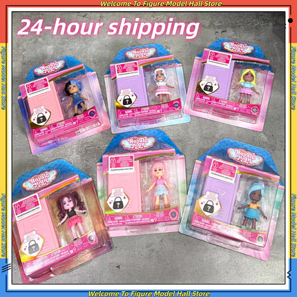 In Stock Hot Spot Girl Heart Magic Action Figures Royale High Mysterious Friend Series Mini 1 Doll 3 Inch Changeable Doll Toys