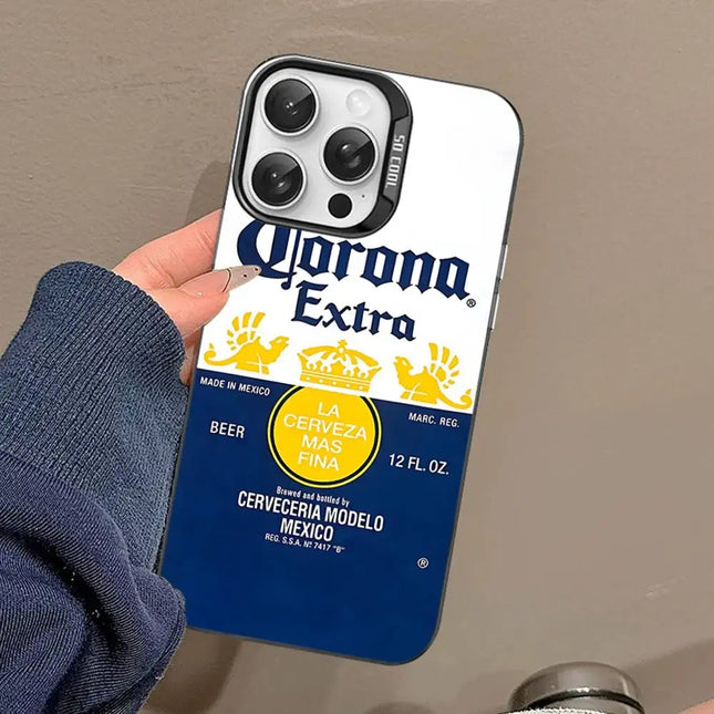 Corona Extra Beer Phone Case For IPhone 17 16 15 14 13 Pro 12 11 Pro Max PLUS Color Back Cover