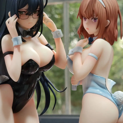 28/30CM White Bunny Natsume Ensoutoys Sexy Girl Anime Action Figures PVC Hentai Collection Doll Model Toys Adult Gift