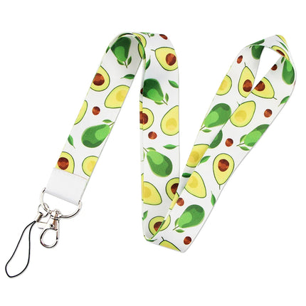 100 Designs Cute Art Lanyard for Keys Chain Badge Holder ID Credit Card Pass Hang Rope Lariat Mobile Phone Charm Accessories