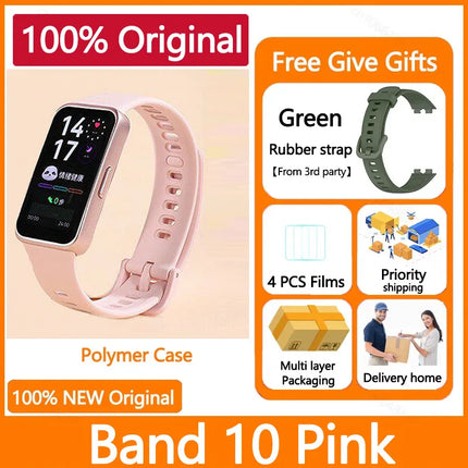 2025 New Original Huawei Band 10 Smartwatch,Compatible with IOS & Android,Sleep Tracking,Health monitor,14 days battery life,