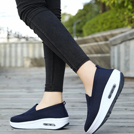 Sports Women's Spring Sneakers New Mesh Breathable Lightweight Casual Walking Women Shoes Breathable Shoes Zapatos De Mujer