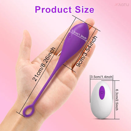 Women Vibrating Egg Vagina Vibrator Remote Control Wearable Panties Vibrator Female Masturbation Interaction Sex Toy for Couples