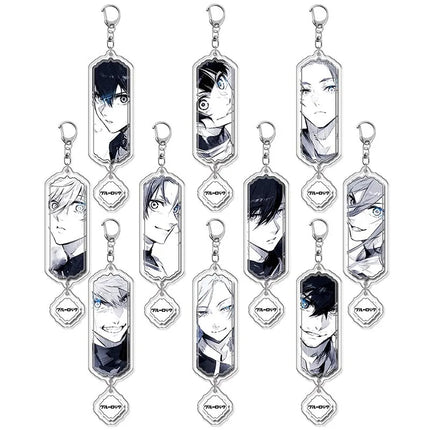 New  Acrylic Pendant KeyChain Yoichi Isagi Nagi Seishiro Mikage Reo Rin Itoshi Itoshi Sae Action Doll Model Toy Gift