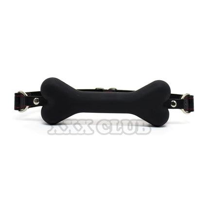 Thierry Big Size Silicone Dog Bone Bite Gag Mouth Sexual Bondage ,Roleplay and Adult erotic Play Sex Toys for Couples Adult Game