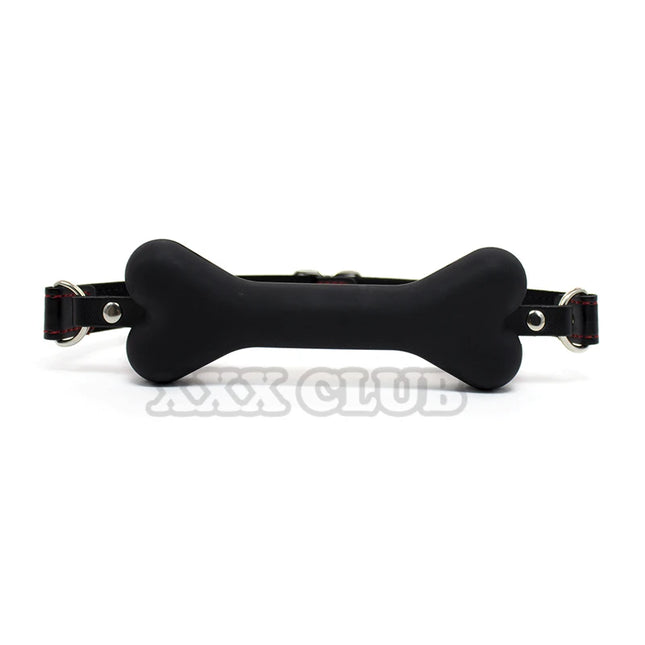 Thierry Big Size Silicone Dog Bone Bite Gag Mouth Sexual Bondage, Roleplay, and Adult Erotic Play Sex Toys for Couples Adult Game