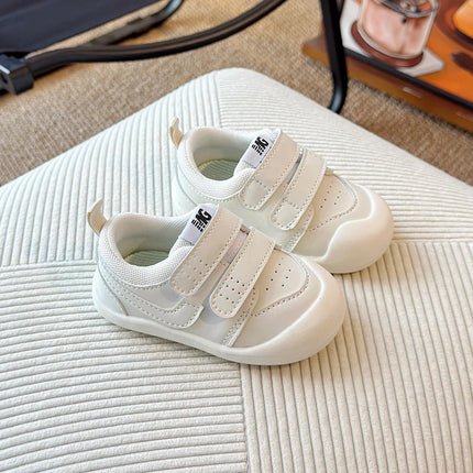 2025 Spring Autumn New Learning Walk Shoes New Winter Style Boys Girls Soft Bottom Anti-Slip Surface Kids Board Shoes