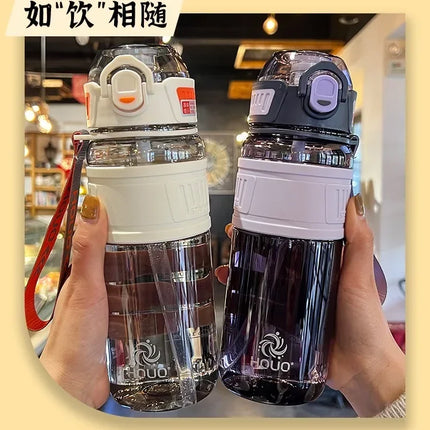 Water Bottle Travel 1L  for Sports Plastic Water Cup for Girl Boy School Portable 1 Liter 750ml Water Kettle Fitness Gym Outdoor