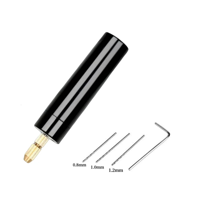 Handheld Mini Electric Drill, DIY, USB Electric Drill Tools for Epoxy Resin Jewelry Making, Wood Craft, Engraving Pen Tool