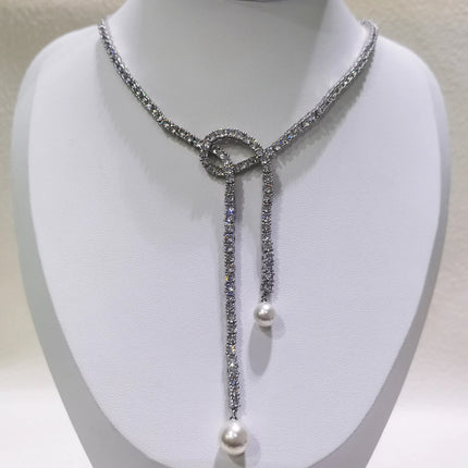 Original Heart Necklace 2025 Women's High Jewelry Set Luxury Pearl Necklace Earrings Ring Bracelet Suitable for Wedding Gifts