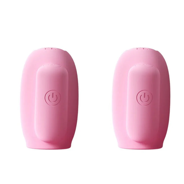 Ten Frequency Vibration Pink Silicone Nipple Sucking, Suitable for Both Men and Women, Licking and Masturbating Device, Sex Toys