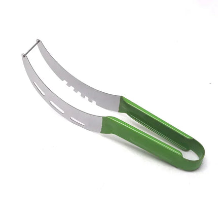 Stainless Steel Watermelon Cube Cutter Watermelon Slicer Safe Watermelon Fruit Cutter Knives Melon Cutter for Kitchen Gadget