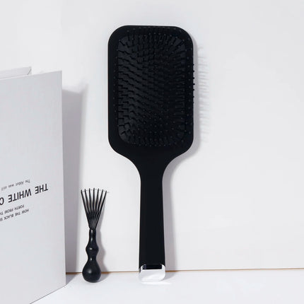 Luxury air cushion comb, head massage and styling - durable nylon bristles with a small claw, special for real hair wigs