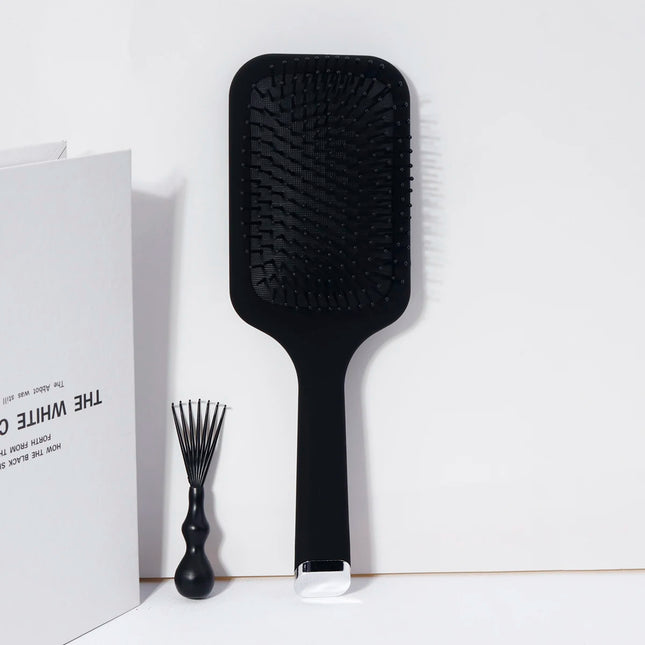 Luxury air cushion comb, head massage and styling - durable nylon bristles with a small claw, special for human hair wigs