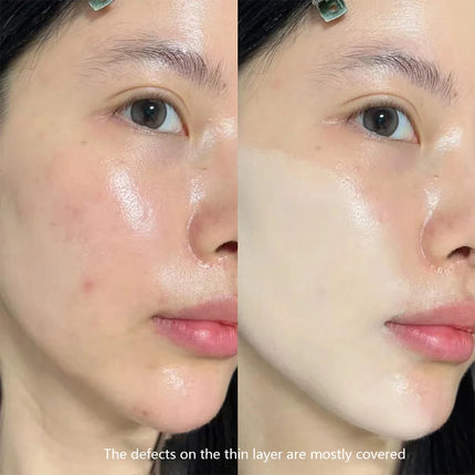 Air Cushion Natural Moisturizing Foundation Concealer Whitening Oil-control Korean Makeup BB Cream with Cosmetics Puff