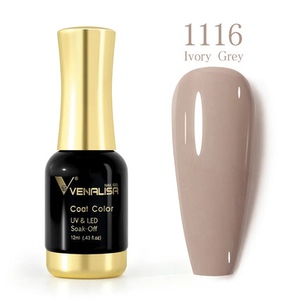 VENALISA Nail Gel Varnish TPO FREE Soak Off UV LED Organic Odorless Enamels Nail Art Colors 12ml 120Colors UV Gel Nail Polish