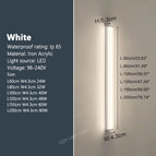 White / China Mainland / Dimmable with remote|L120cm