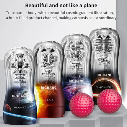 Masturbation Cup Glans Transparent Stimulator Ball Sex Toy for Man Male Masturbator Sex Toys for Men Massager Adult Sex Trainer